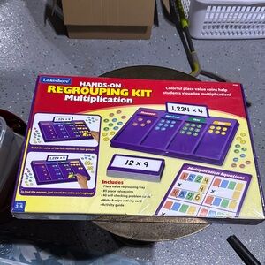 Lakeshore Hands On Regrouping Kit Multiplication Grade 3-5. NEW IN BOX